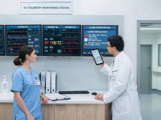 ICU monitoring station